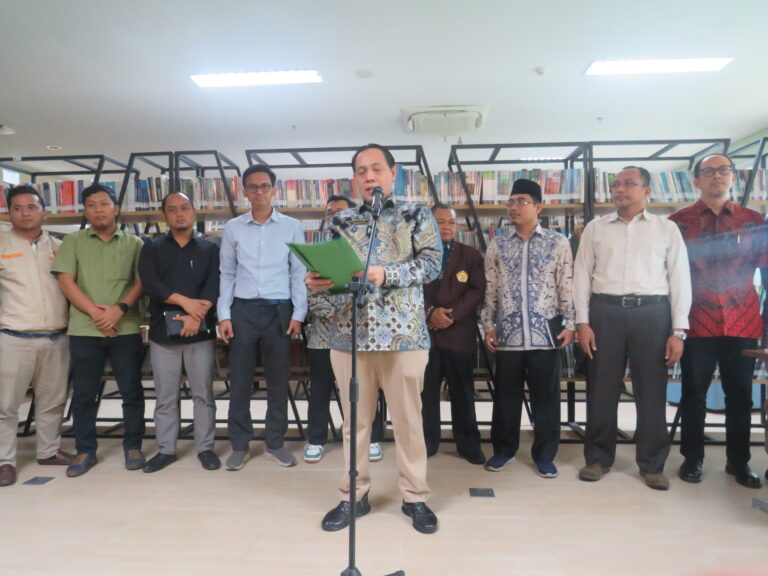 Deklarasi Damai Rektor Untirta Pada Pemilu 2024